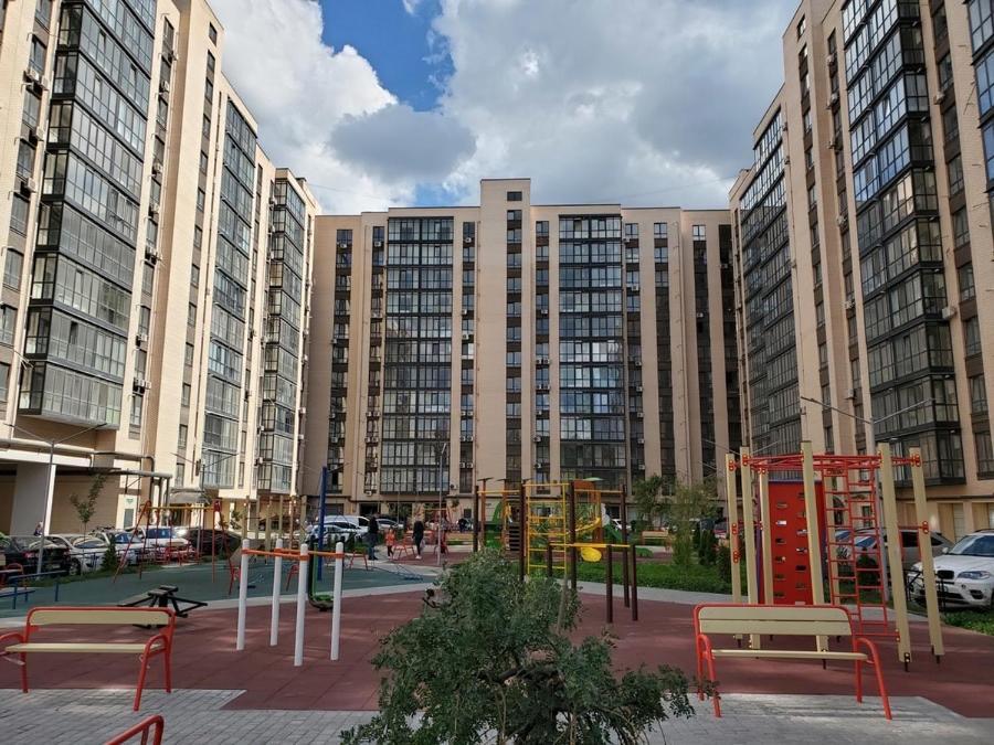 Apartment New Building In Center Dnipro Dış mekan fotoğraf